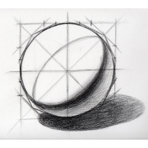 Draw a circle within a square