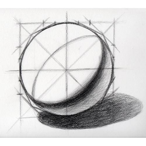 Draw a circle within a square