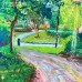 Oil Pastels Community Landscape Drawing