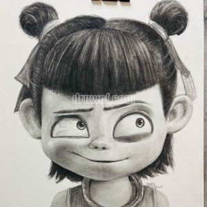 Pencil - drawn Ne Zha